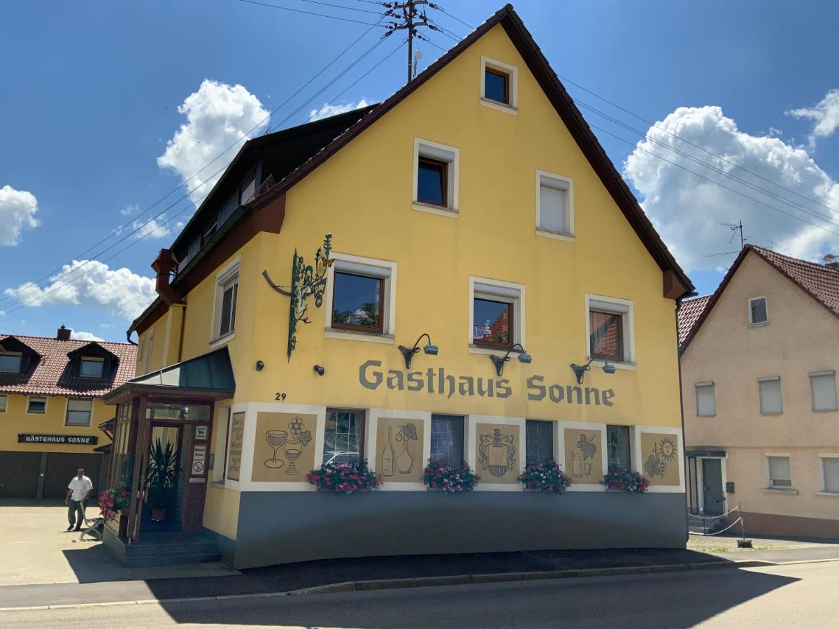 Gasthaus Sonne Hohenstadt  Exteriör bild